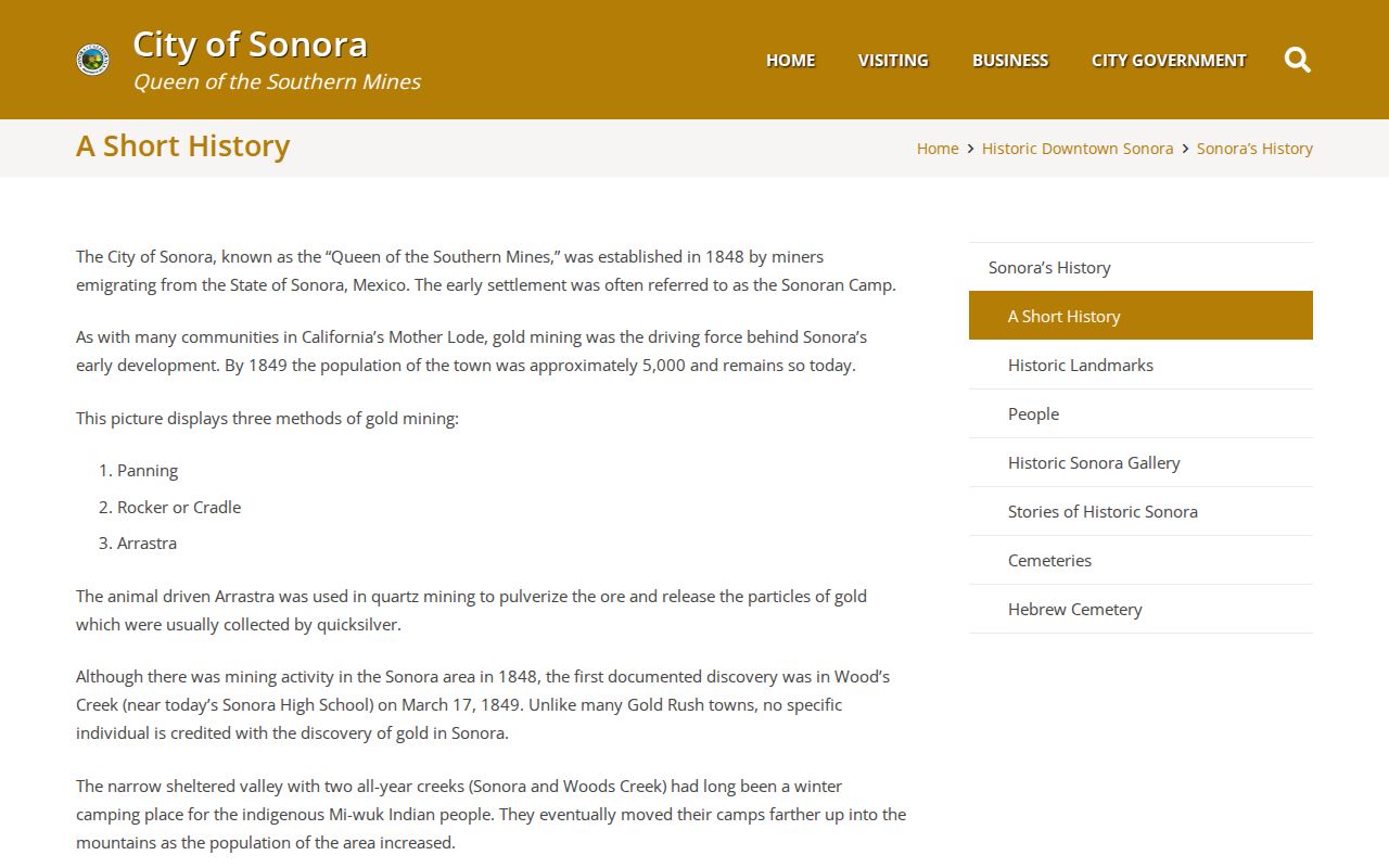 Sonora criminal records history from old jail to digital systems