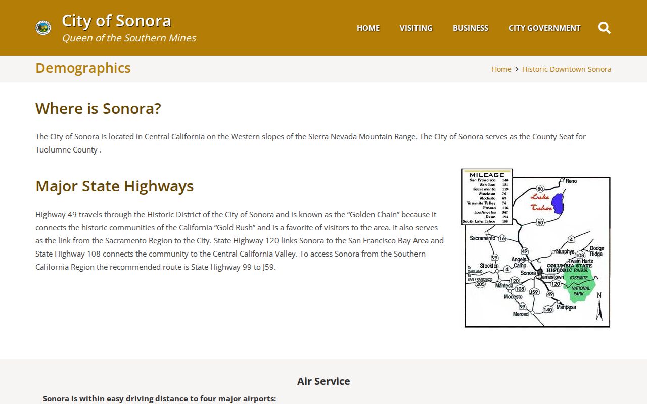 Sonora criminal record context from city demographics